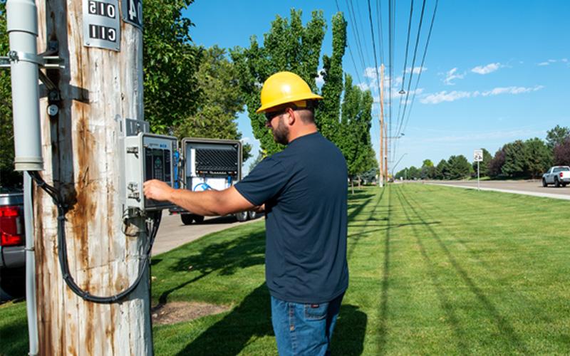 Line Operations technician working